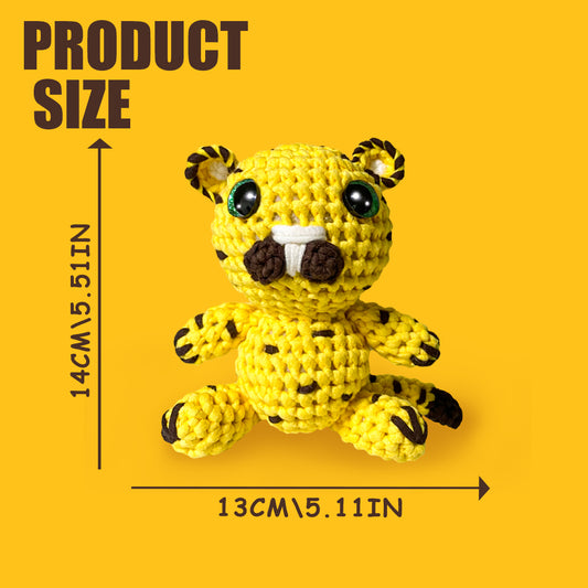 Felix the Leopard Crochet kit