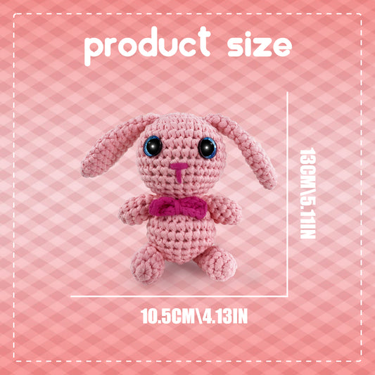 Balthazar the Rabbit Pink Crochet kit