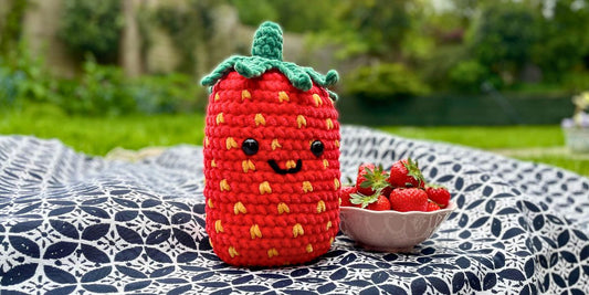 16 Free Strawberry Crochet Patterns