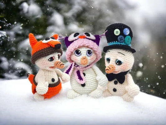 18 Free Crochet Snowman Patterns