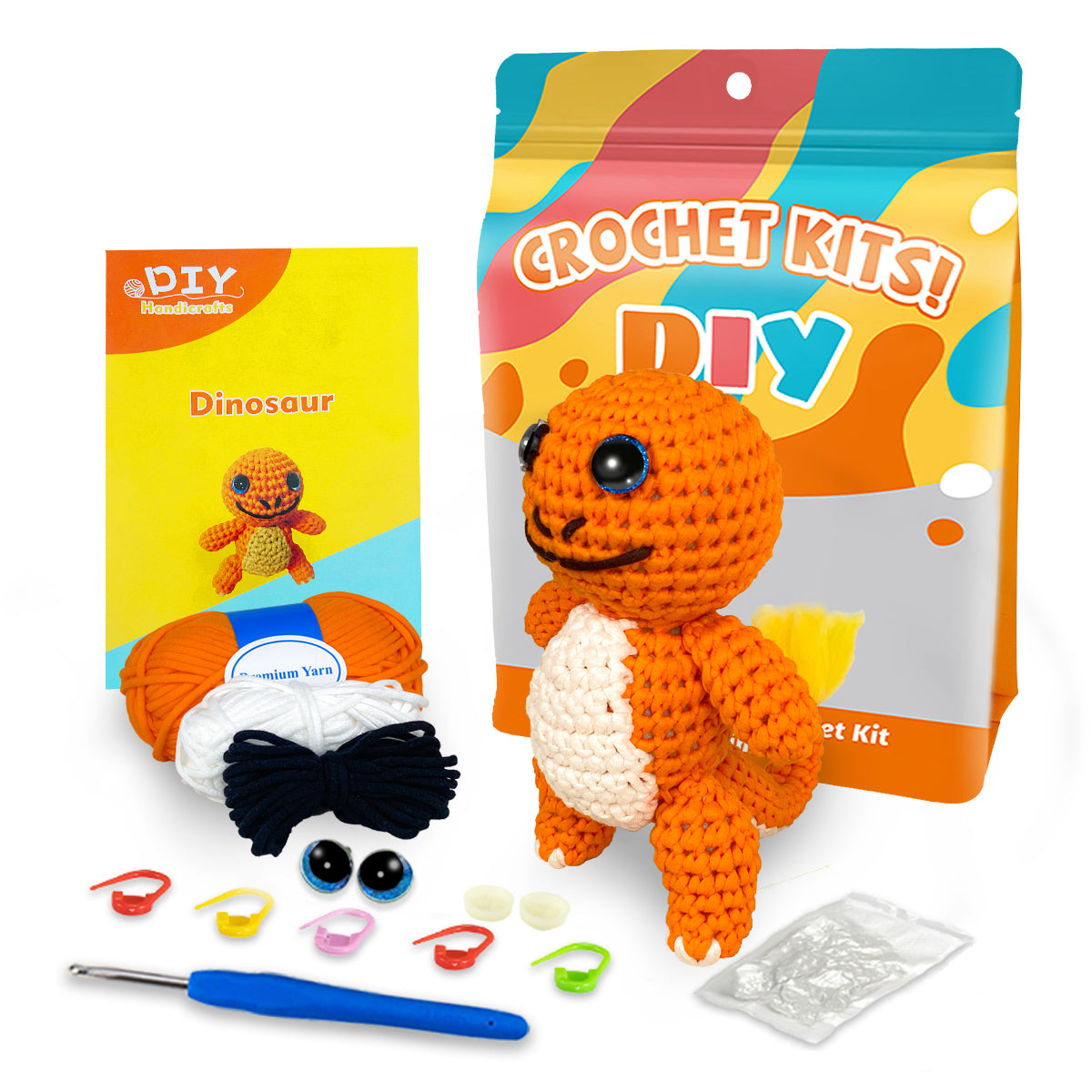 Cinder the Charmander Crochet kit