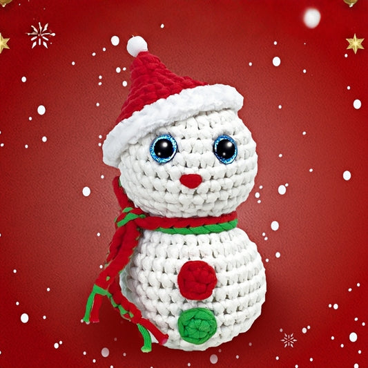 Eira the Snowman Crochet Kit
