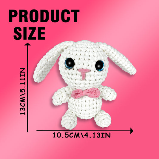 Balthazar the Rabbit  White Crochet kit