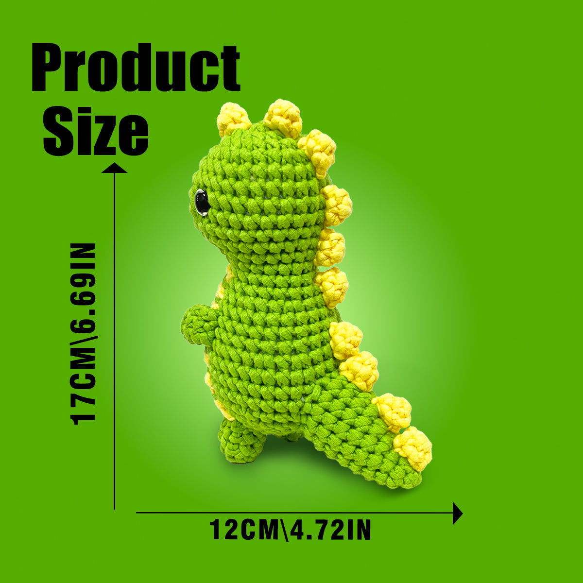 Phineas the Dinosaur Crochet Kit