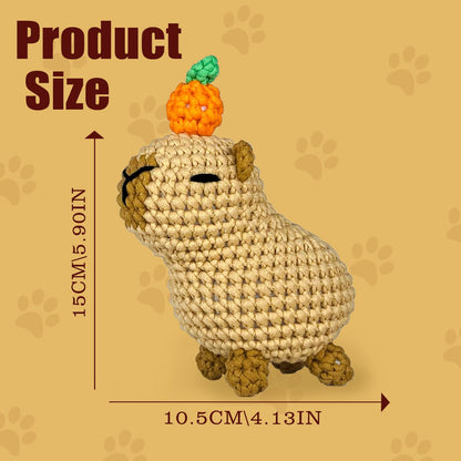 Milo the Capybara Brown Crochet kit
