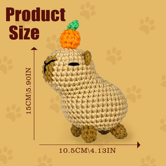 Milo the Capybara Brown Crochet kit