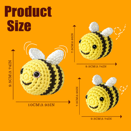 Buzzbee the Three Bees Crochet Kit