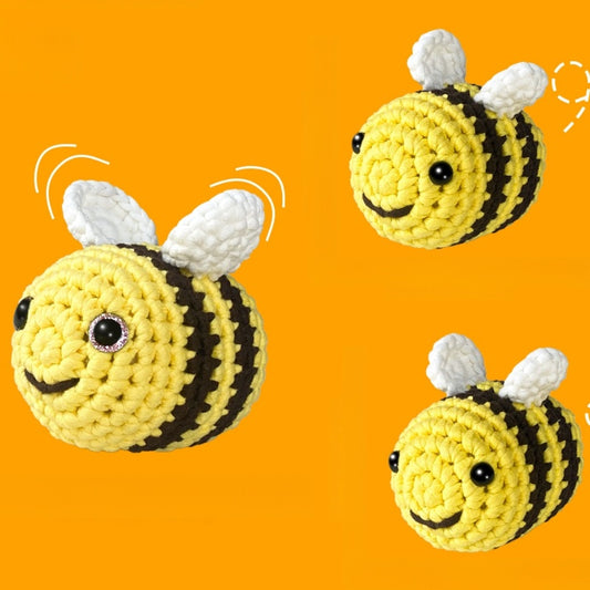 Buzzbee the Three Bees Crochet Kit