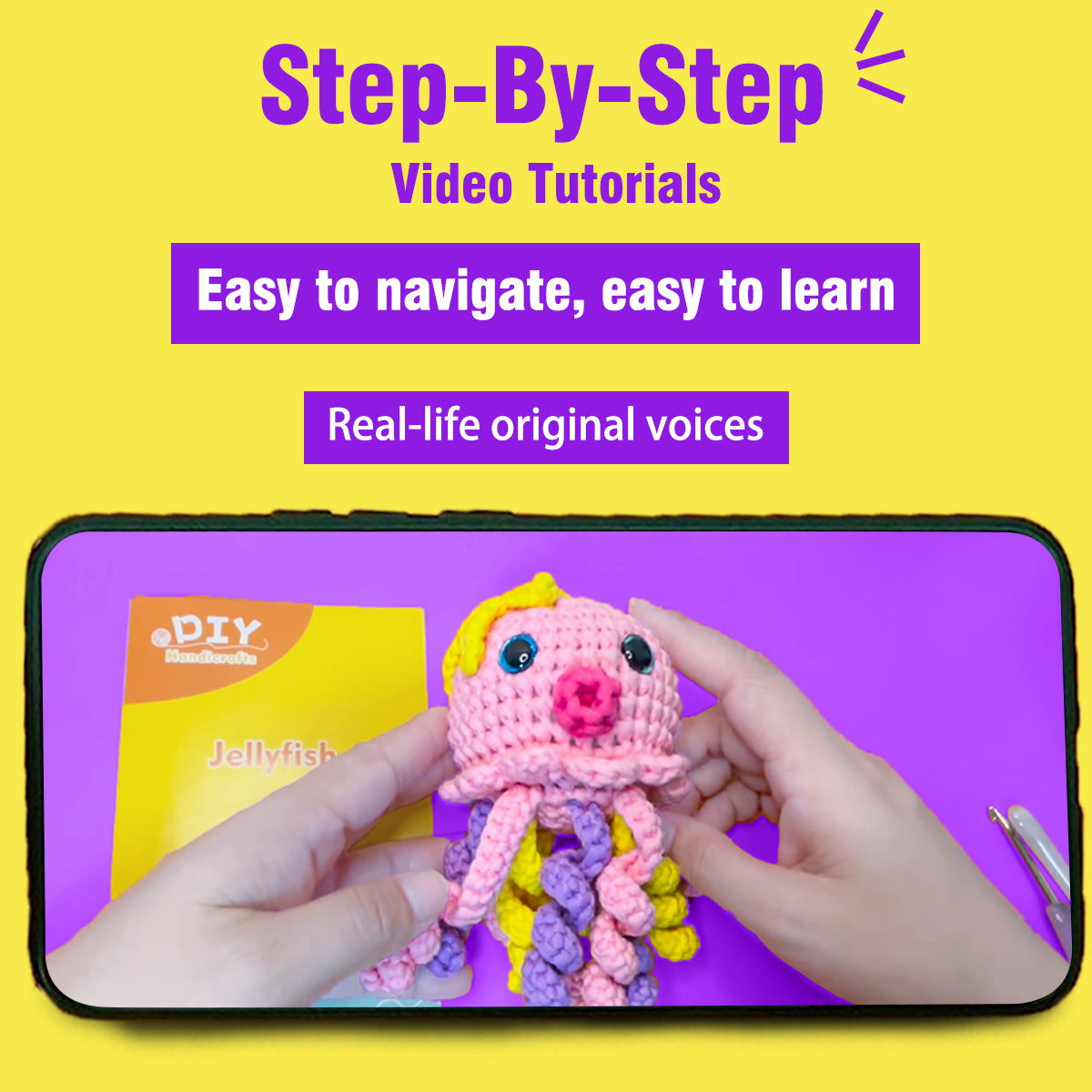 Cyril the Octopus Crochet Kit