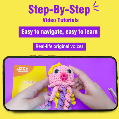 Cyril the Octopus Crochet Kit