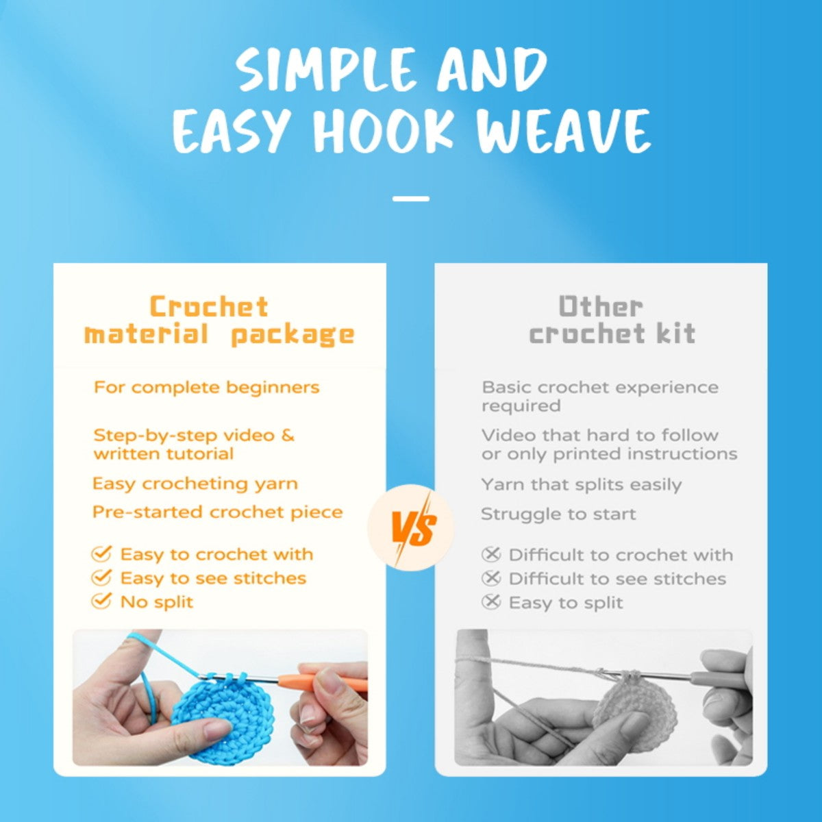 Leviathan the Whale Blue Crochet Kit