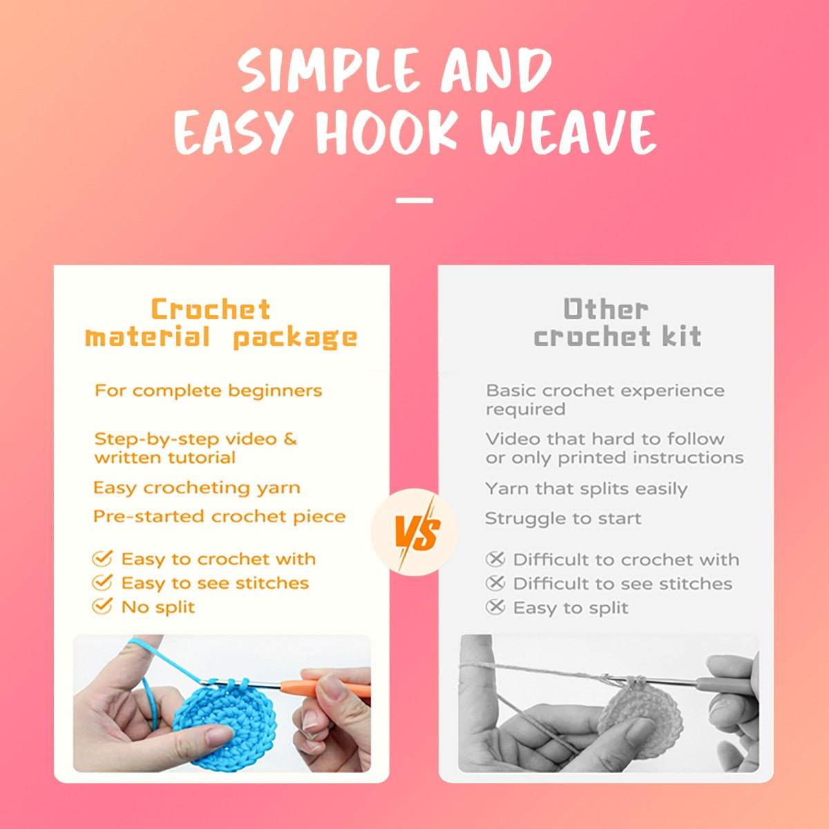 Coraline The Whale Pink Crochet kit