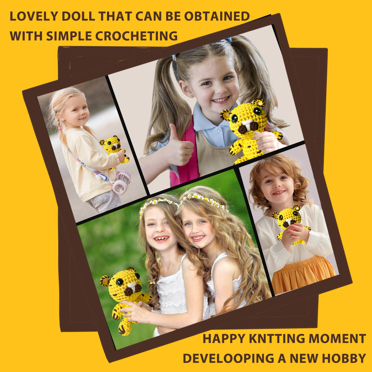 Felix the Leopard Crochet kit