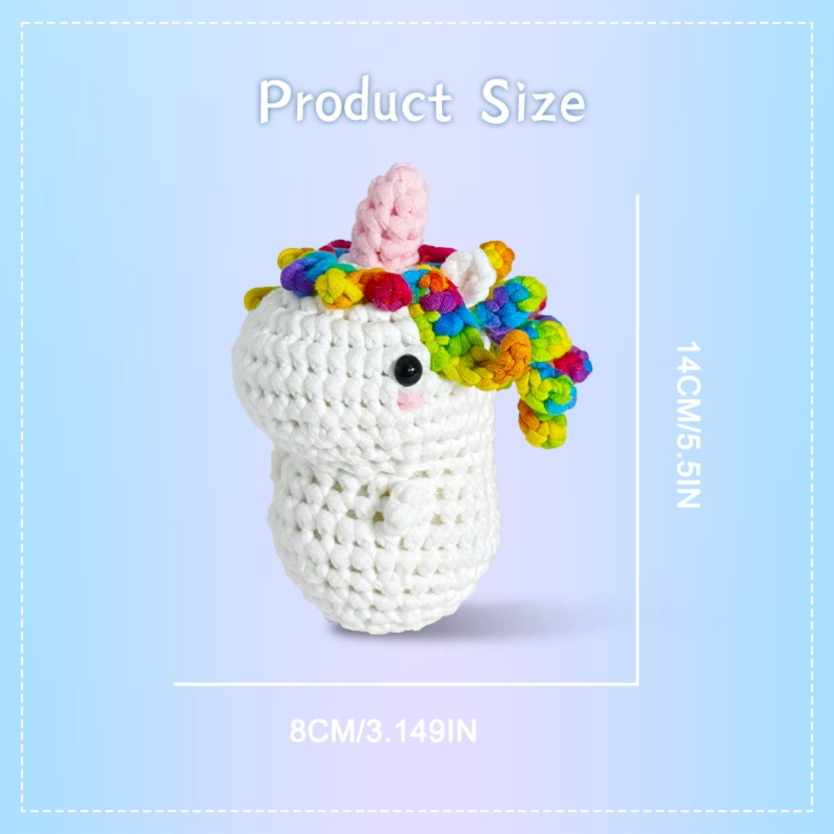 Lyra the Unicorn Crochet kit