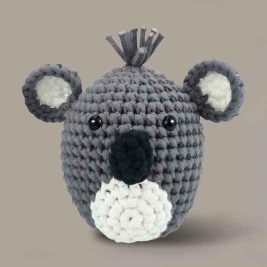 Winston the Koala grey Crochet Kit
