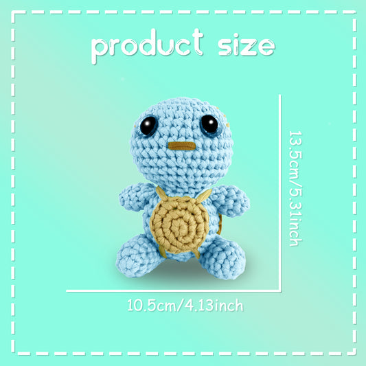 Cedric the Turtle Blue Crochet Kit