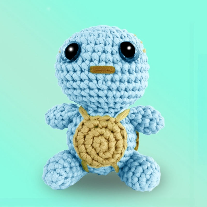 Cedric the Turtle Blue Crochet Kit