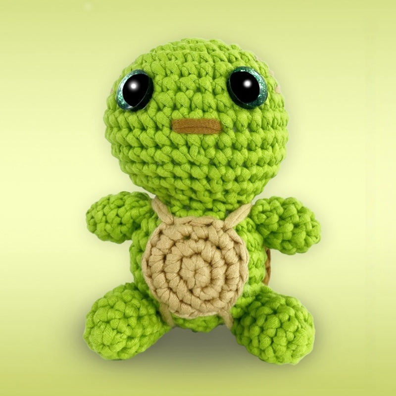 Cedric the Turtle Green Crochet Kit